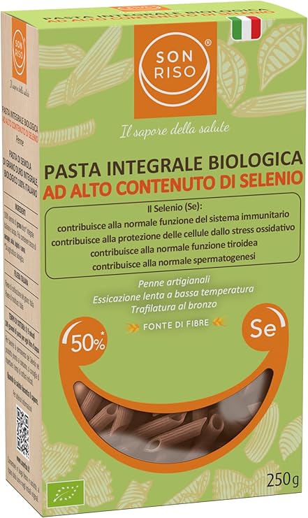 Penne Integrali Bio ad alto contenuto di Selenio