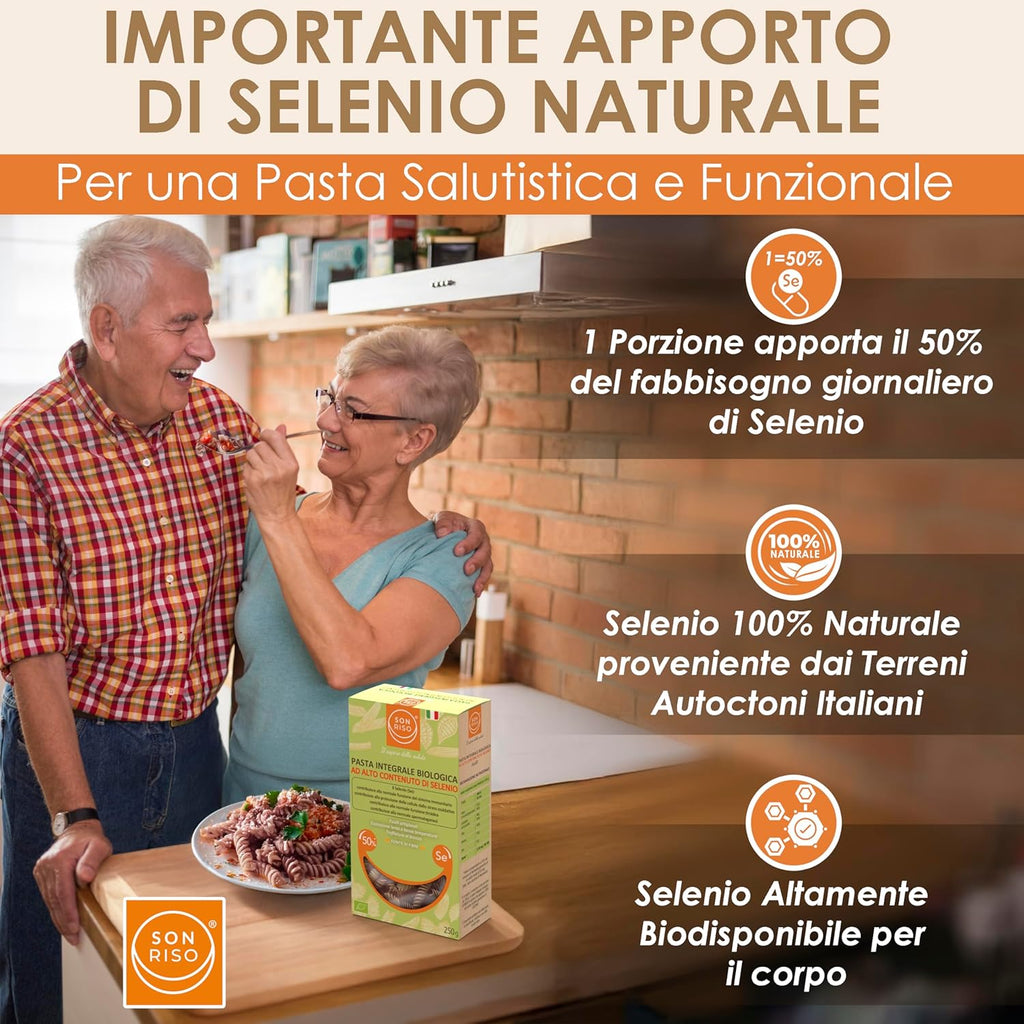 Fussili Integrali Bio ad alto contenuto di Selenio