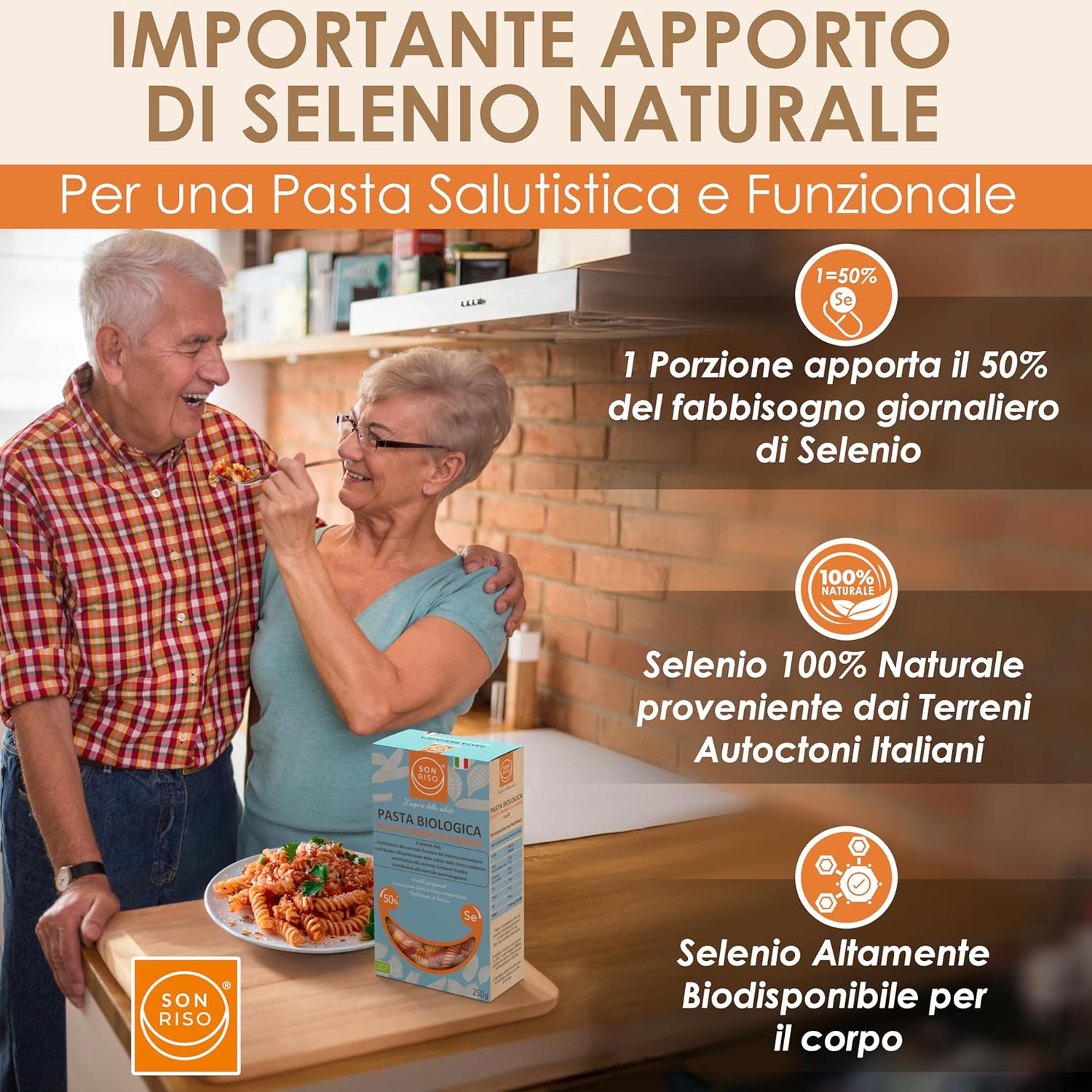 Fussili Bio ad alto contenuto di Selenio