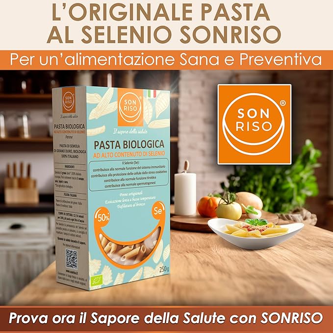 Penne Bio ad alto contenuto di Selenio
